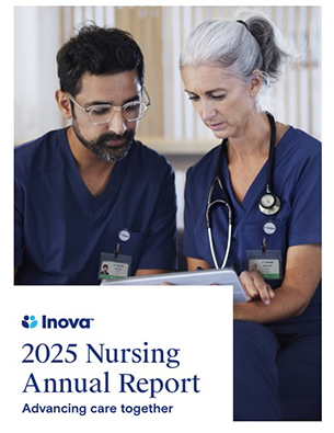 Cover image for annual nursing report 2025