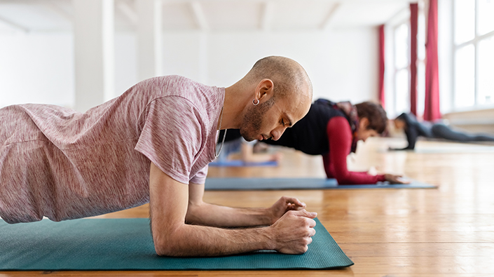 group fitness class